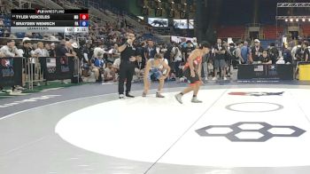 120 lbs Quarters - Tyler Verceles, Maryland vs Brayden Wenrich, Pennsylvania