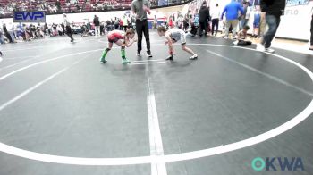 61 lbs Quarterfinal - Shyann Taylor, El Reno Wrestling Club vs Kapri Bruens, Carl Albert