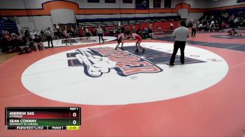 141 lbs Champ. Round 1 - Sean Conway, University Of Chicago vs Andrew Sas, Otterbein