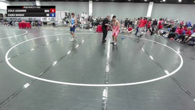 165 lbs Cole Aguirre, Team Missouri vs Cash Wheat, Team Maryland