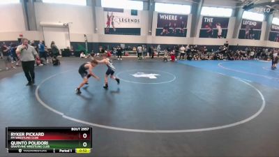 83 lbs Cons. Round 4 - Quinto Polidori, Grapevine Wrestling Club vs ...