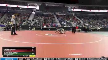 152 lbs Champ. Round 1 - Jaden Grant, New Albany vs Hayden Bartle, Jeffersonville