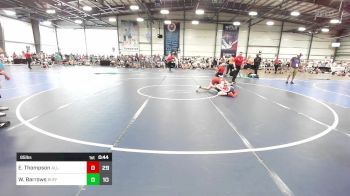 95 lbs Rr Rnd 2 - Ethan Thompson, All-American Wrestling Club vs Waylynn Barrows, Buffalo Valley Wrestling Club - Black