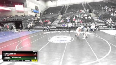 288 lbs Cons. Round 4 - Isaiah Castaneda, Westlake vs Gaige Smith, Layton