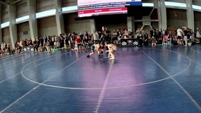 92 lbs Champ. Round 2 - Kael Gritz, Colorado vs Bowdee McPherson, Utah