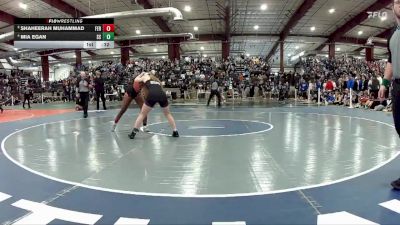 125 lbs Cons. Semi - Mia Egan, Spanish Springs vs Shaheerah Muhammad, Fernley