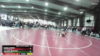 135 lbs Cons. Round 2 - Raleigh Bingham, Syracuse Titans vs Camilo Perez, Soaring Eagles