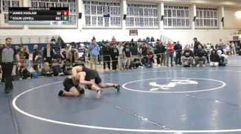 165 lbs 5th Place - James Haslam, Xavier vs Colin Lovell, Hall