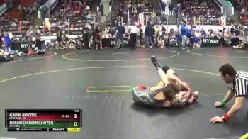 119 lbs Round 3 (4 Team) - Gavin Roytek, Bedford vs Brenden Benschoter, Clinton