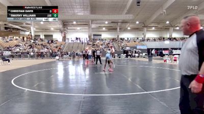 A 126 lbs Cons. Semi - Christian Davis, Signal Mountain High School vs Timothy Williams, James Lawson High School