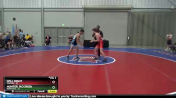 126 lbs 2nd Wrestleback (8 Team) - Will Dight, Virginia vs Hunter Jacobsen, Nebraska