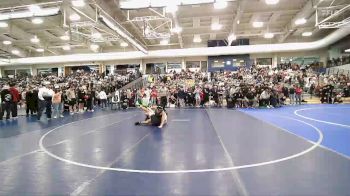 126 lbs Cons. Round 4 - Nathan M Aguilar, Hillcrest CA vs Tate Mikesell, Syracuse