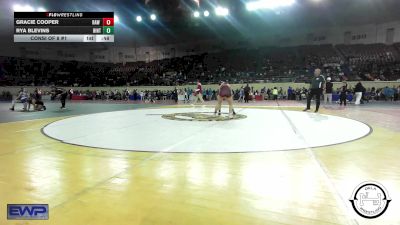 160 lbs Consi Of 8 #1 - Gracie Cooper, Raw Wrestling Club vs Rya Blevins, Hinton Comets