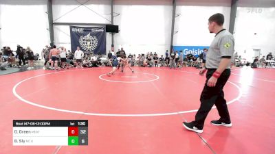 141 lbs Final - Gavin Green, Meatballs vs Bentley Sly, NC United