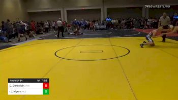 Match - Daniel Gurovich, Lawc/chaminade vs Jacob Myers, Mile High Wrestling Club