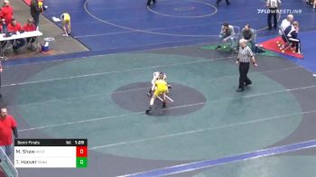 97 lbs Semifinal - Maddox Shaw, West Jefferson Hills vs Trent Hoover, Penn Cambria