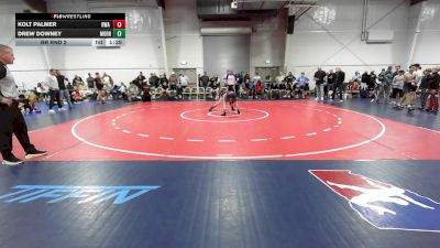 88 lbs Rr Rnd 2 - Kolt Palmer, RWA Black MS vs Drew Downey, Morris Fitness Black MS