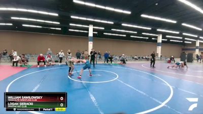 115 lbs Round 5 - Logan Sieracki, Spartan Mat Club vs William Sawilowsky, Texas Elite Wrestling Club