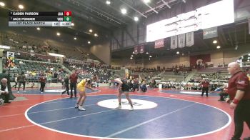 5A 215 lbs 1st Place Match - Jace Ponder, Van Buren vs Caden Parson, Lake Hamilton