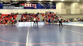 149 lbs Champ. Round 1 - Zach Orseno, Otterbein University vs Anthony Orlandini, St. Vincent College