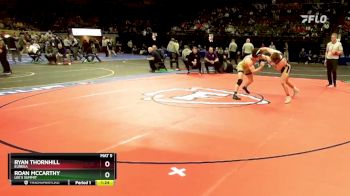 175 Class 4 lbs Quarterfinal - Ryan Thornhill, Eureka vs Roan McCarthy, Lee`s Summit