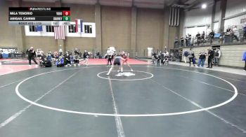115 lbs Cons. Round 2 - Mila Tenorio, Yukon vs Abigail Cairns, Grain Valley