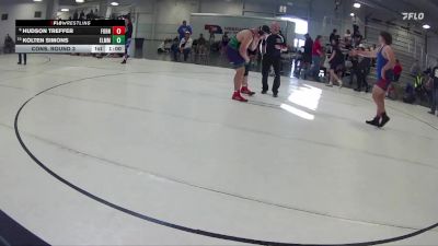 288 lbs Cons. Round 3 - Kolten Simons, Nebraska vs Hudson Treffer, Adams Central