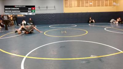 157 lbs Cons. Round 3 - Oscar Camacho, Sandy vs Hector Sandoval, Woodburn
