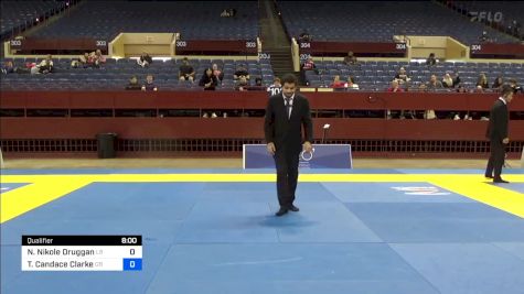 Natasha Nikole Druggan vs Taylor Candace Clarke 2024 Pan IBJJF Jiu-Jitsu No-Gi Championship