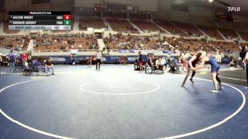 144-D3 Quarterfinal - Koby De La Haye, Mingus Union High School vs Riley Manygoats, Cortez High School