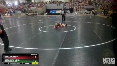 Girls 138 lbs Semifinal - Brooklyn Long, Independence (Girls) vs Sawyer Ward, Science Hill (Girls)