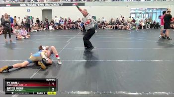 88 lbs Round 2 (4 Team) - Bryce Fiore, Grapple Academy vs Ty Odell, Finger Lakes Elite