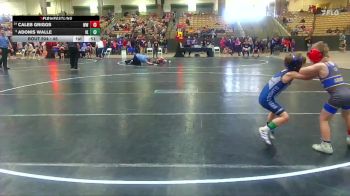 45 lbs Semifinal - Caleb Griggs, Wildcats Wrestling vs Adonis Walle, Iron Knights