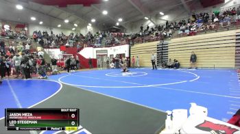 90 lbs 5th Place Match - Jason Meza, Woodford Co. Wrestling vs Leo Stegeman, GGB