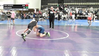97 lbs Rr Rnd 6 - Cael Gagnon, Maine Hammahs - MSC vs Liam Ivatts, New England Gold - MSC