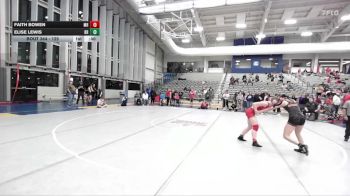 125 lbs Cons. Round 3 - Faith Bowen, Mountain Ridge vs Elise Lewis, Brighton