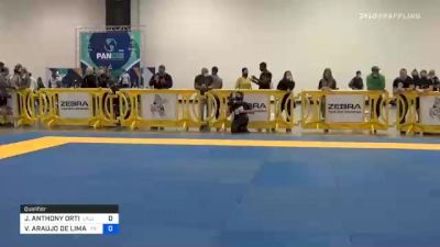 JEOVANY ANTHONY ORTIZ vs VALDIR ARAUJO DE LIMA JÚNIOR 2020 IBJJF Pan No-Gi Championship