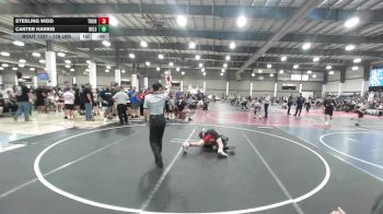 116 lbs Consi Of 8 #1 - Sterling Weid, Thundercats WC vs Carter Harris, Relentless