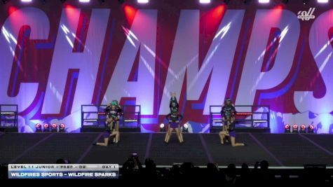 Wildfires Sports - Wildfire Sparks [2025 L1.1 Junior - PREP - D2 Day 1] 2025 CHAMPS Grand Nationals