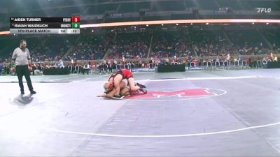 D4-157 lbs 5th Place Match - Aiden Turner, Perry vs Isaiah Waidelich, Union City