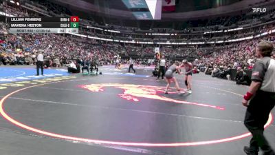 G135-5A 1st Place Match - Makena Heston, Columbine Girls vs Lillian Fenberg, Durango Girls