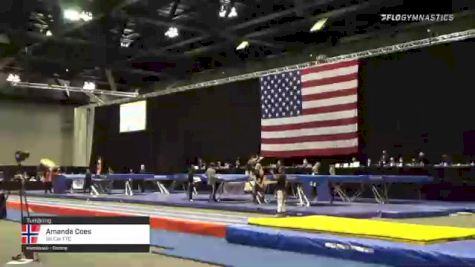 Amanda Coes - Tumbling, So Cal TTC - 2021 USA Gymnastics Championships