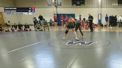 160 Open Champ. Round 2 - Ja`Nya Banks, Midland University vs Leah Willard, University Of Jamestown