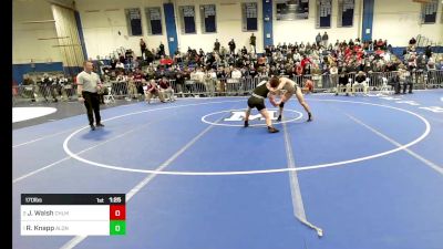 170 lbs Final - Jack Walsh, Chelmsford vs Rafael Knapp, Algonquin