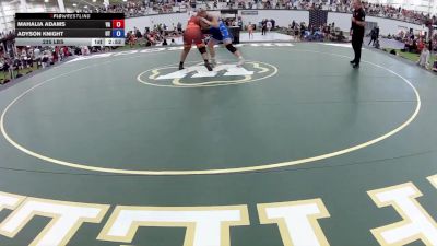 235 lbs Mahalia Adams, Virginia vs Adyson Knight, Utah