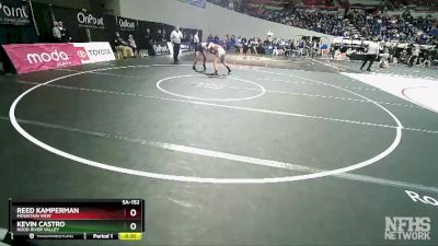 5A-152 lbs Cons. Round 1 - Kevin Castro, Hood River Valley vs Reed Kamperman, Mountain View