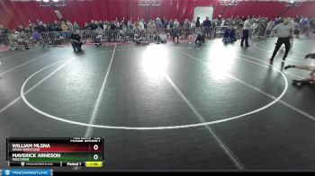 132 lbs Champ. Round 1 - Maverick Arneson, Wisconsin vs William Mlsna, SPASH Wrestling