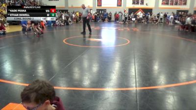 69 lbs Cons. Round 2 - Kade Peska, Wrath vs Ethan Howell, Midland Eagles