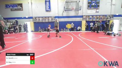 49 lbs Semifinal - Brian Smith, Sperry Wrestling Club vs Baylor Bay, Sperry Wrestling Club