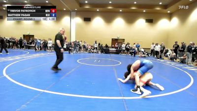 113 lbs Champ. Round 2 - Trevor Patrovich, New York vs Matthew Pagan, New Jersey